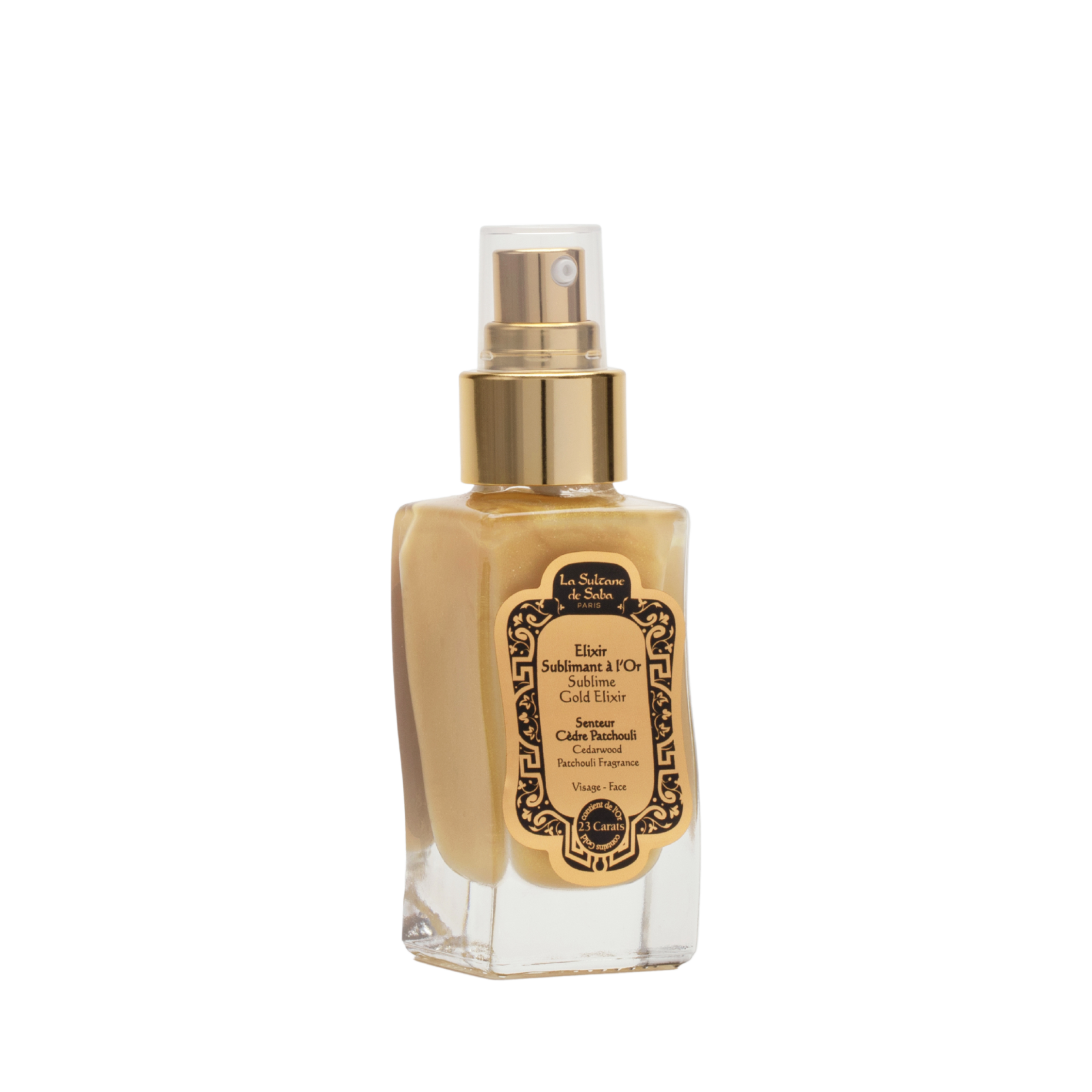 Золотая коллекция La Sultane de Saba эликсир для лица c ароматом кедра и пачули, 50 мл