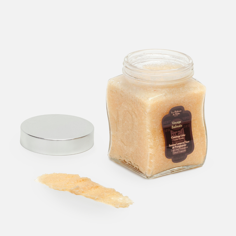 Кокосово-рисовый гоммаж La Sultane de Saba Лотос и Франжипани, 300 г