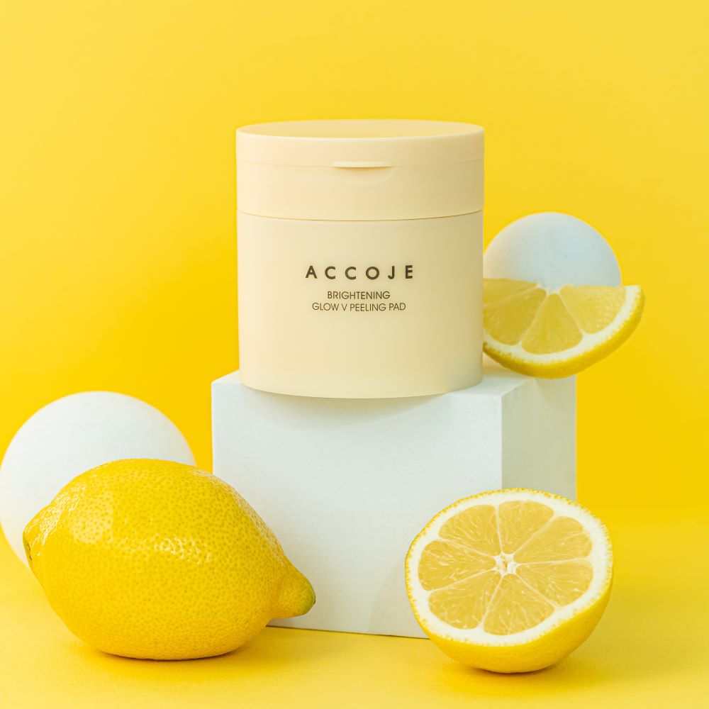 Осветляющие диски Accoje для пилинга и сияния кожи Brightening, 150 мл