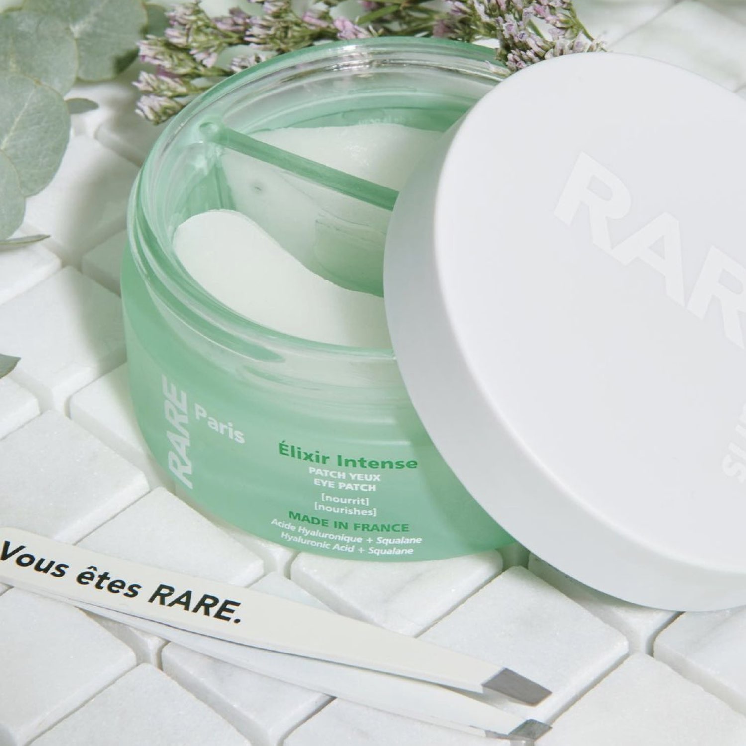 Питательные патчи для области вокруг глаз Élixir Intense RARE Paris, 60 шт