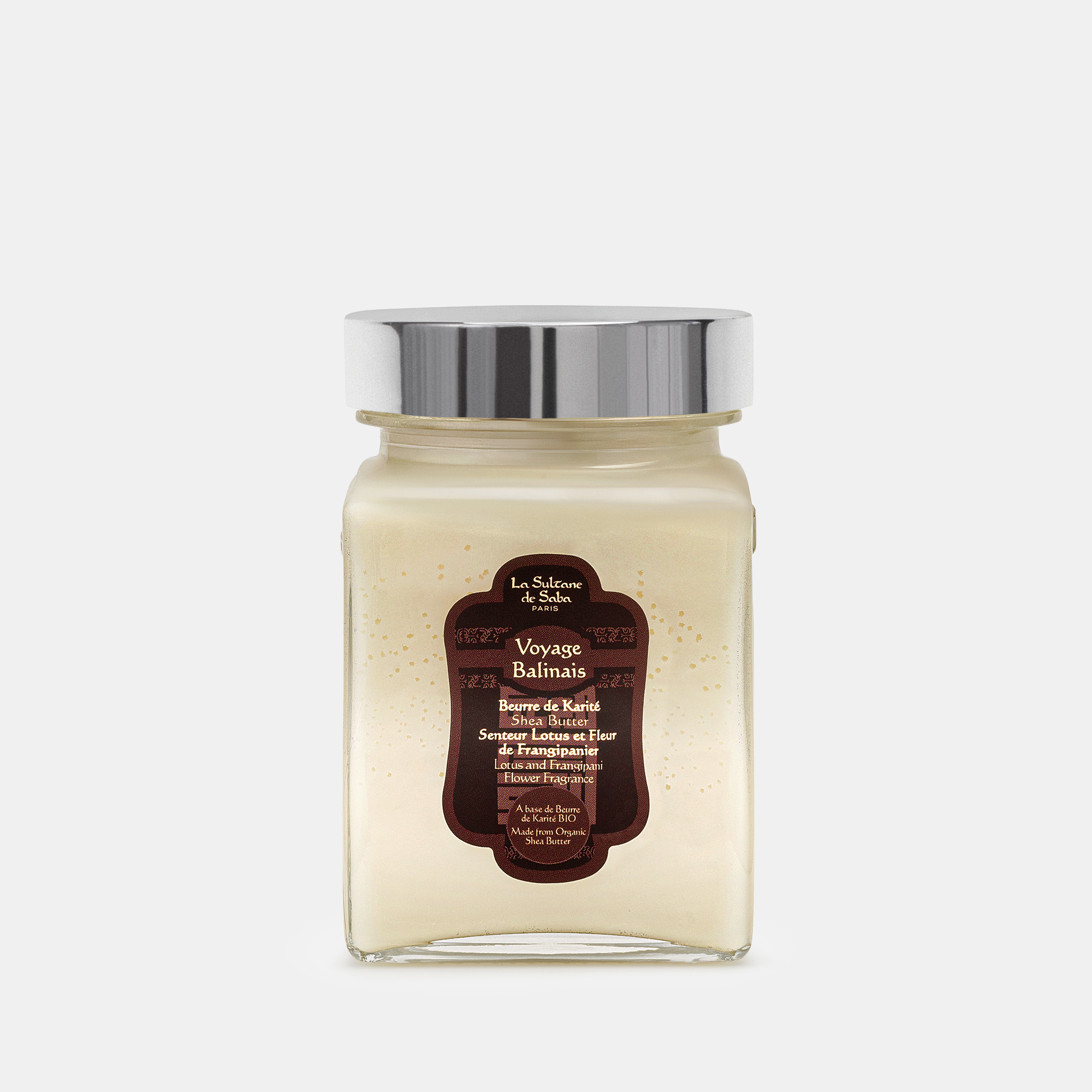 Масло карите для тела и волос La Sultane de Saba Лотос и Франжипани, 300мл