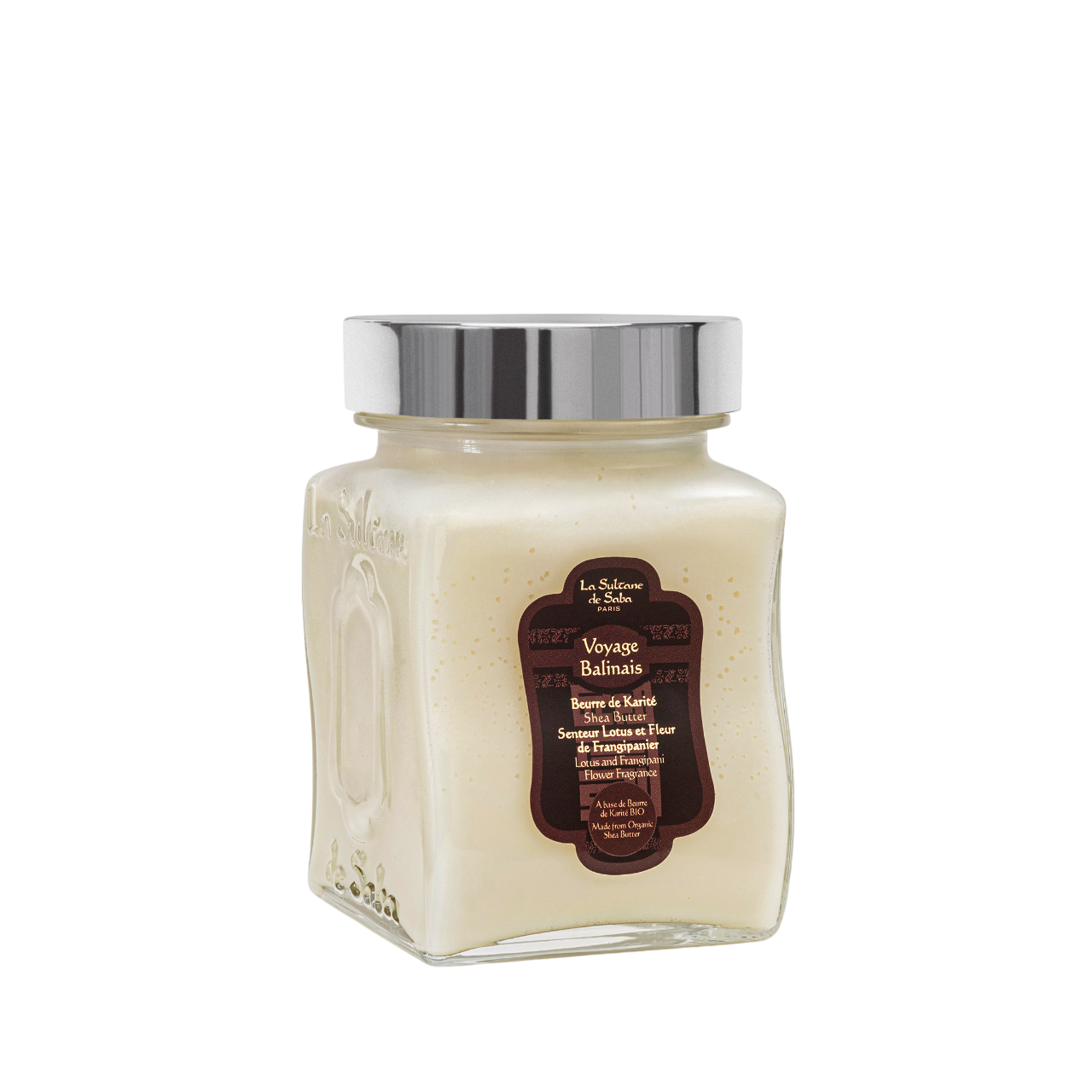 Масло карите для тела и волос La Sultane de Saba Лотос и Франжипани, 300мл