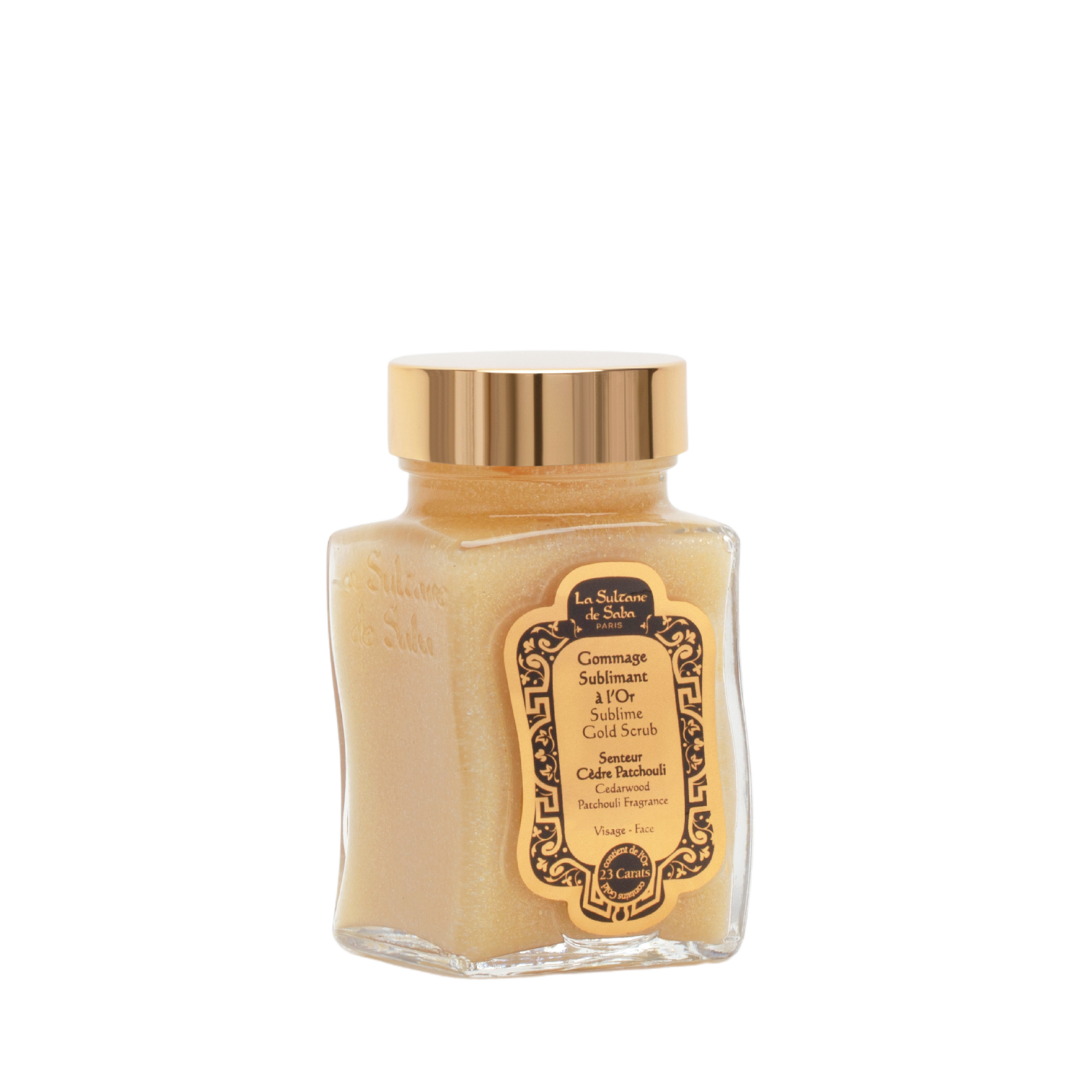 Золотая коллекция La Sultane de Saba скраб для лица c ароматом кедра и пачули, 100 мл
