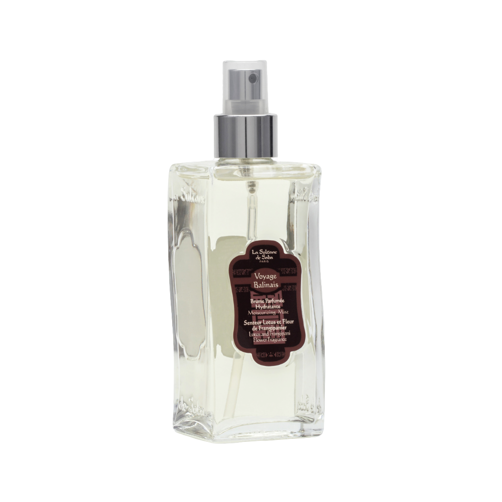 Парфюмированный увлажняющий спрей для тела La Sultane de Saba Лотос и Франжипани, 200 мл