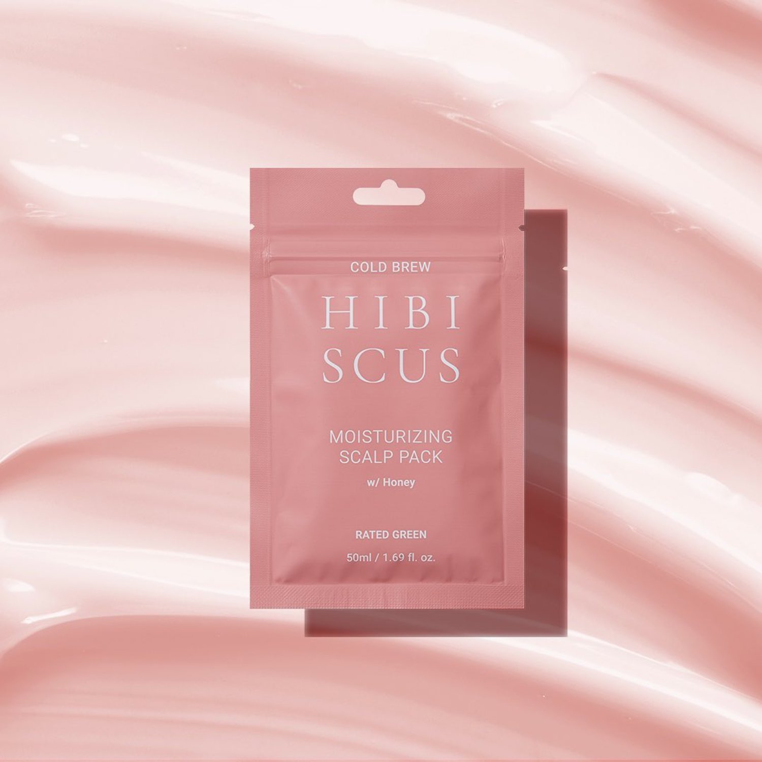 Увлажняющая маска для кожи головы RATED GREEN с соком гибискуса HIBISCUS, 50 мл