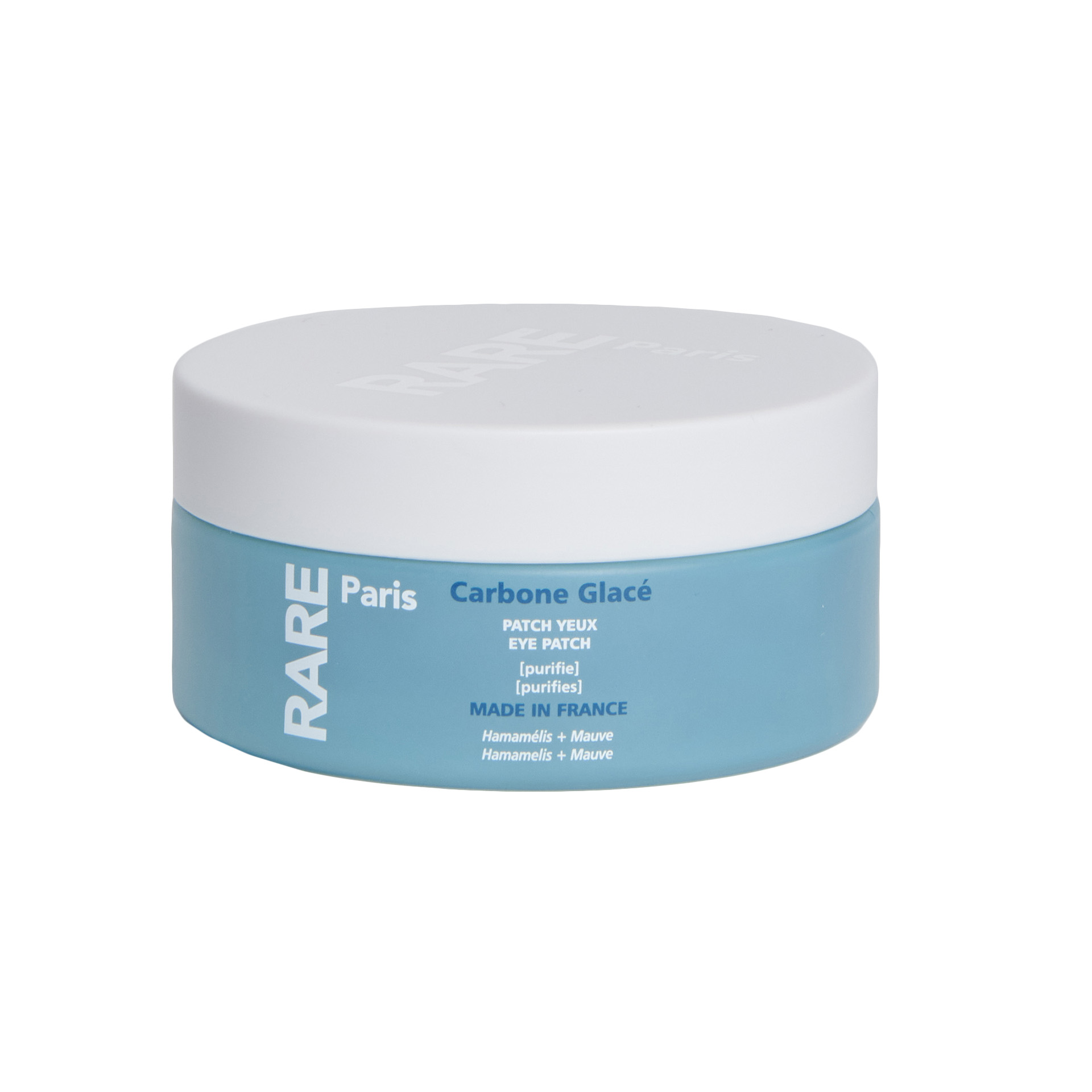Очищающие патчи для области вокруг глаз Carbone Glacé RARE Paris, 60 шт