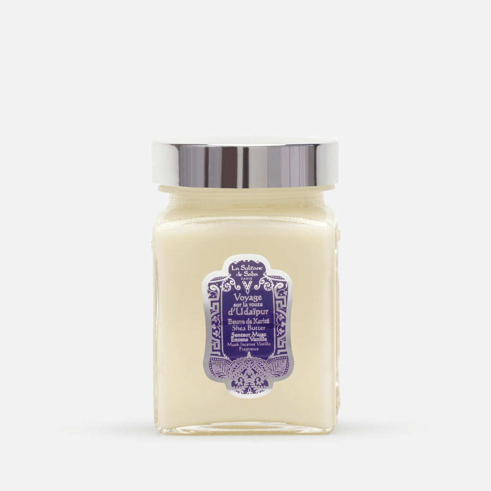 Масло карите для тела и волос La Sultane de Saba Мускус, Ладан, Ваниль, 300мл