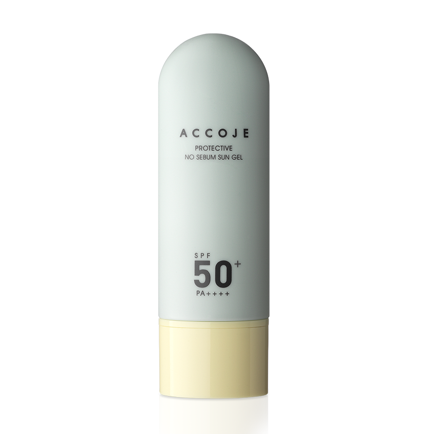 Солнцезащитный гель Accoje регулирующий выработку себума SPF50, 50 мл