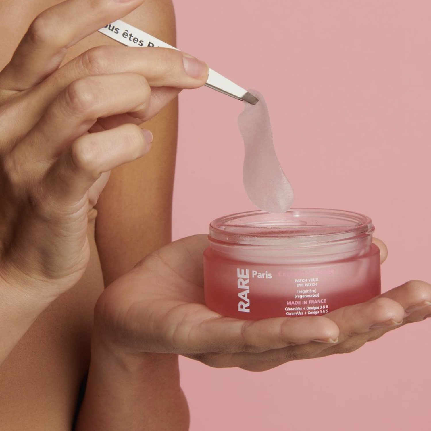 Восстанавливающие патчи для области вокруг глаз Exception Rosée RARE Paris, 60 шт