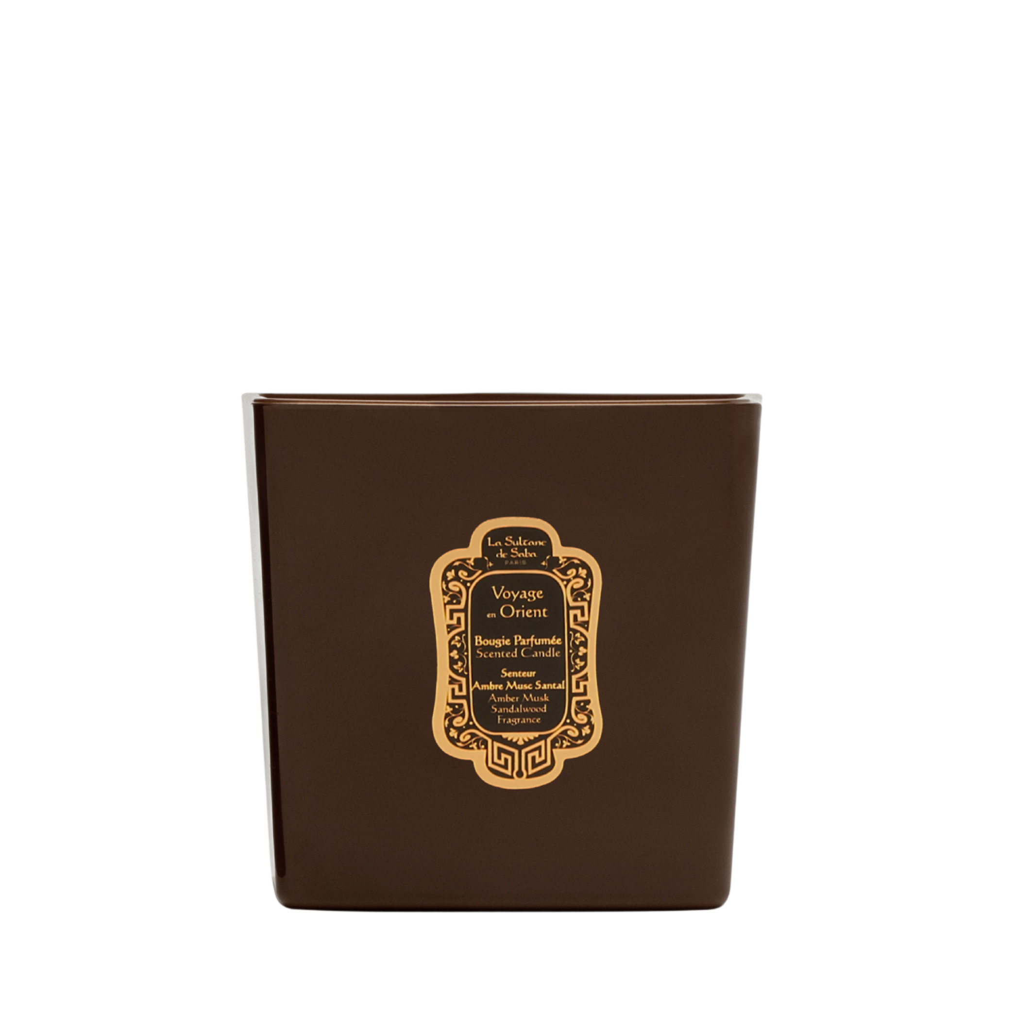 Интерьерная свеча La Sultane de Saba с ароматом Амбра, Мускус и Сандал, 400 гр
